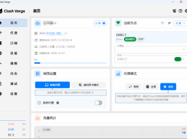 PC端最好用的代理客户端之一Clash Verge Rev